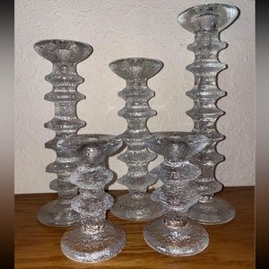 Littala festivo candlestick set